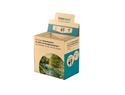 Interzero Sammelbox für Lampen